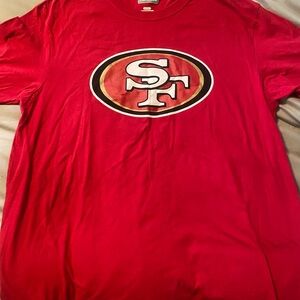 Fanatics Red SF Logo Tee